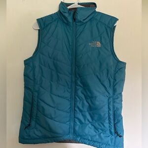 The North Face Blue Women's Insulated Vest Size Medium